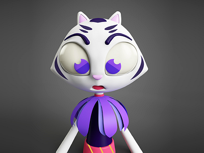 CAT cat character cinema4d