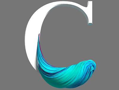 C 3d cinema4d illustration logo pixel