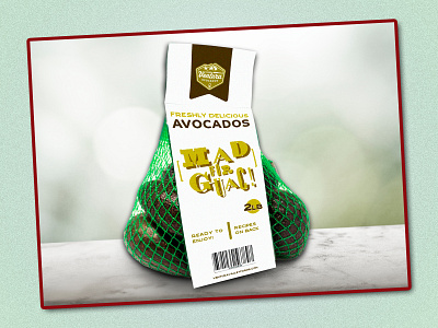 Mad for Guac! Concept 2 for La Casa del Aguacate avocado avocados casa del aguacate design graphic design illustration