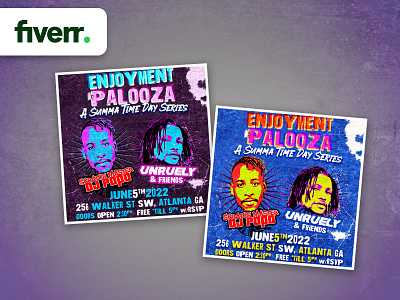 Enjoyment Palooza digital flyer