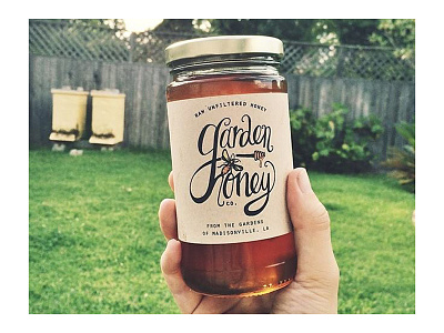 Garden Honey Label