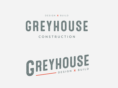 Greyhouse Logo brand build construction design grey logo renovation