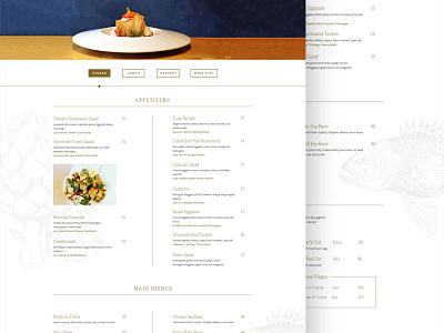 Menu Page