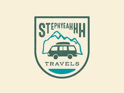 Travel Blog Badge badge blog brand branding emblem logo logomark symbol travel