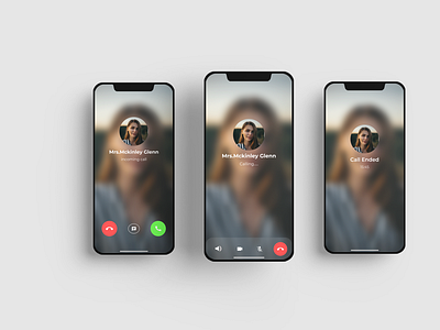 Calling system ui