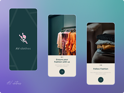 AV clothes - Shopping App androidpp appdesign bestui clothapp dailyui design figma iosapp iosappdesign onboarding prototyping shopping shoppingapp splashscreen ui uidesign uiux ux wireframing xd