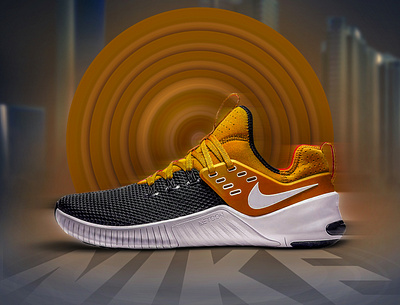 Nike Shoes Poster Design By Social Media banner ads design graphic design photoshop poster design social media design