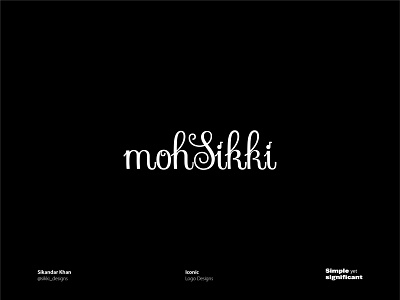MOHSIKKI - Music Youtube Channel 3d animation barnd logo brand branding creative design geometrical logo graphic design illustration logo logomark logotype modern modern logo motion graphics typography ui ux vector