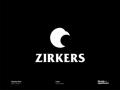 ZIRKERS - Men Shoe Wear Brand 3d animation brand brand logo branding creative design geometrical logo graphic design illustration logo logo mark logo type modern modern logo motion graphics typography ui ux vector
