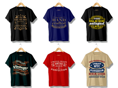 Vintage Typography T-shirt Designs antique t shirt clothing design custom tshirt design graphic design illustration old style tshirt pod t shirt design streetwear t shirt design tee tee shirt tshirt typography typography t shirt usa t shirt vintage design vintage t shirt vintage tee vintage typography t shirt