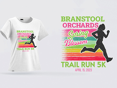 Branstool Trail Run T-shirt Design