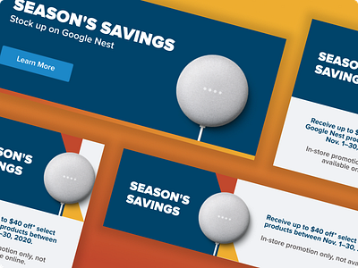 Ferguson - Seasons Savings Promotion b2b banners design