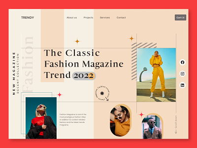 Models Magazine - Website Concept