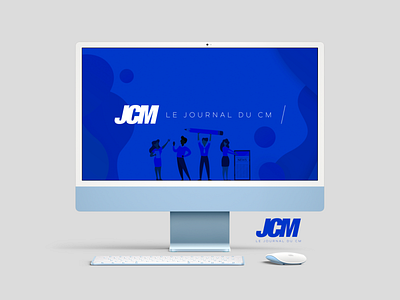 Le journal du community manager. branding design graphic design illustration logo typography ui ux vector