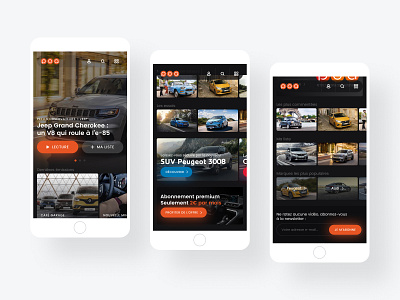 Car blog and streaming platform