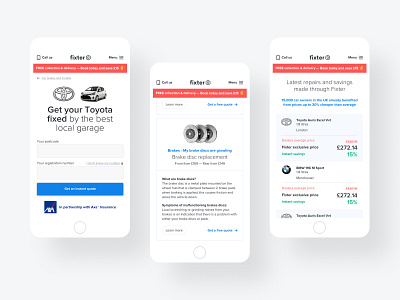 Car service booking platform