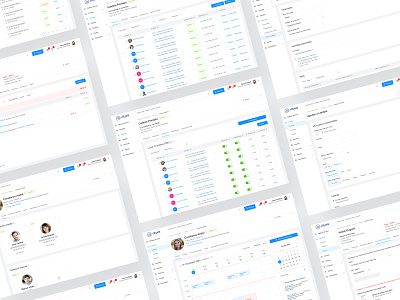 Administration software (web app) ant design b2b clean corporate design system product design saas saas app saas design software ui ux web app webapp