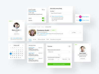 UI components for an administration software administration software ant design b2b components corporate design system figma product design saas saas app saas design styleguide ui
