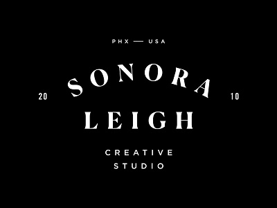 Sonora Leigh Creative Studio Logo arizona creative studio graphic design phoenix