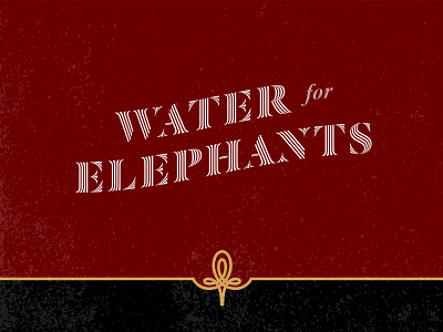 Water For Elephants 100 days project book titles circus elephants water