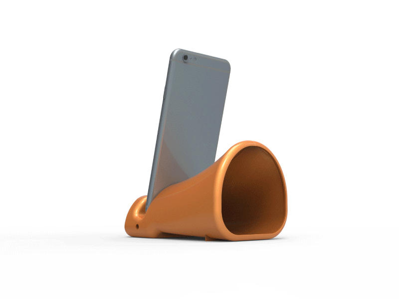 Amplificador de sonido industrial design phone