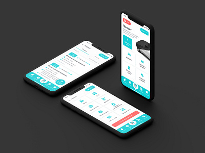 DayDrive — Mobile App auto car car service design figma mobile mobile app mobile design ui ux uxui uxui design