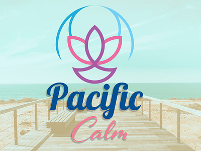 Pacific Calm - Personal Project - Logo Design branding design graphic design logo logo creation logo design
