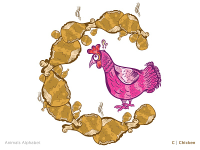 Animals Alphabet Project - C|Chicken