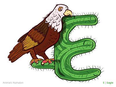 Animals Alphabet Project - E|Eagle