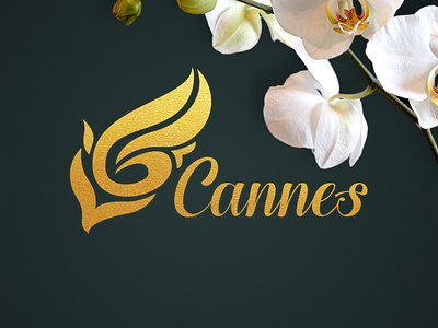 CANNES Logo arabic branding calligraphy cannes gold identity logo photography typography wedding