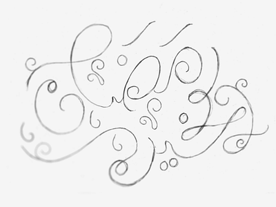 Rough sketch - Ramadan Typography flourishing lettering pencil ramadan sketch typography wip