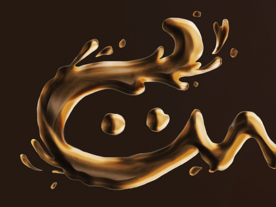 Style Test_01 caramel chocolate coffee espresso illustration latte lettering sweet typography