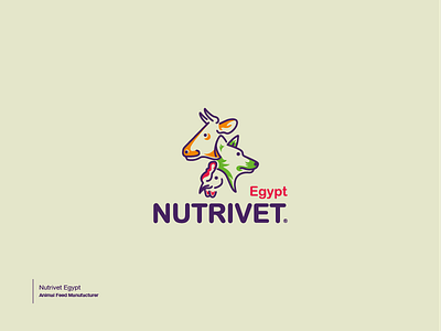 Nutrivet™ | Egypt - Logo animal animal art branding illustration logo