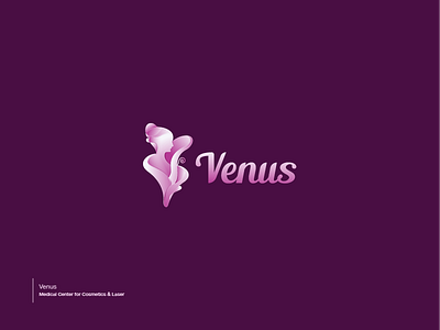 Venus beauty logo brand branding illustration logo vector