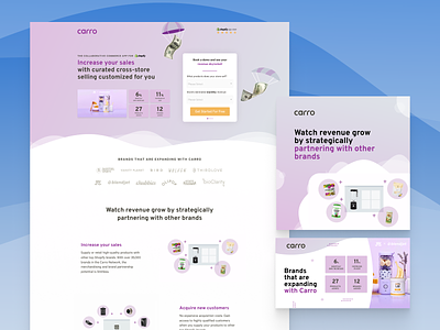 Carro | Landing Page and Ads conversion rate optimization cro cro design cro strategy cross selling design figma graphic design klientboost landing page landing page design leadgen marketing ppc marketing shopify