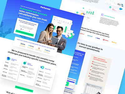 Performio | Landing Page Design