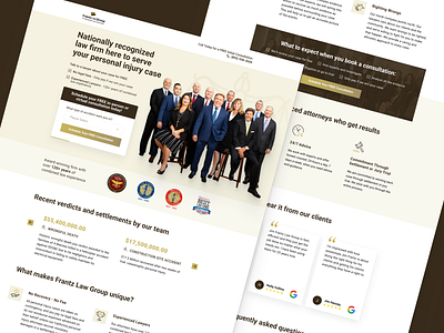 Frantz Law Group | Landing Page