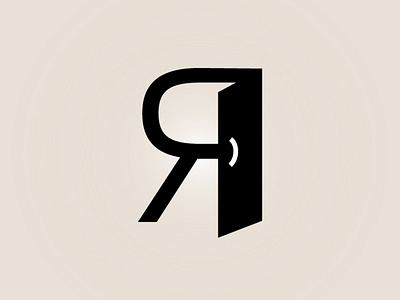 Letter graphic design letter logo typography