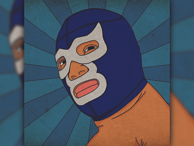 BLUE DEMON arte design flat graphic design illustration ilustracion2d ilustracon mexico pixel vector