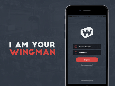 Wingman Mobile App android app application iphone mobile nightlife party wingman