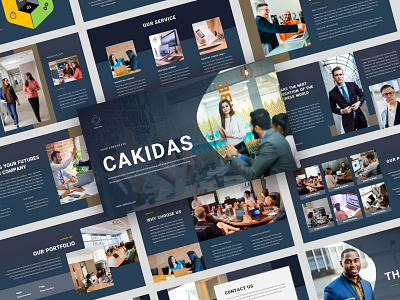 Cakidas - Business Multipurpose PowerPoint Presentation Template advertising business company profile medical pricing table