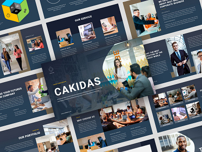 Cakidas - Business Multipurpose Google Slides Presentation Templ google slides multipurpose