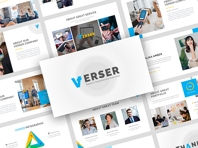 Verser - Finance Presentation PowerPoint Template presentation