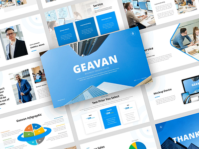 Geavan - Business Presentation Google Slides Template personal branding