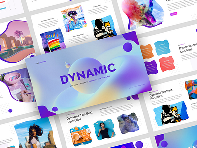 Dynamic - Creative Business Presentation PowerPoint Template