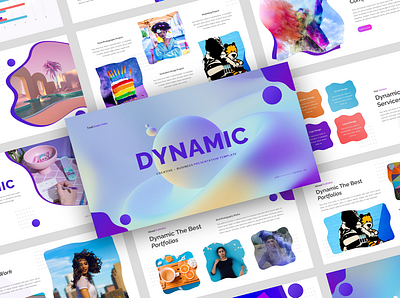 Dynamic - Creative Business Presentation Google Slides Template creative ecommerce ppt presentation studio unique