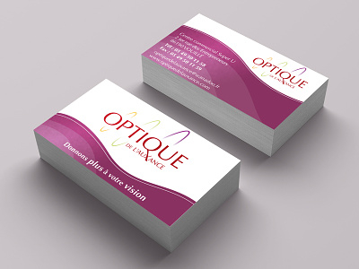 Business card redesign business card poitiers print