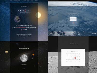 Spaced Challenge Landing Page