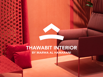 Thawabit Interior Logo Design brand mark branding graphic interior logo mark modern