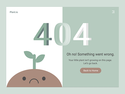 DailyUI - 404 Page
